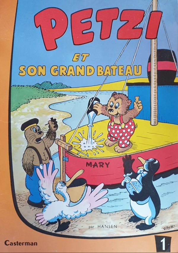 PETZI et son grand bateau